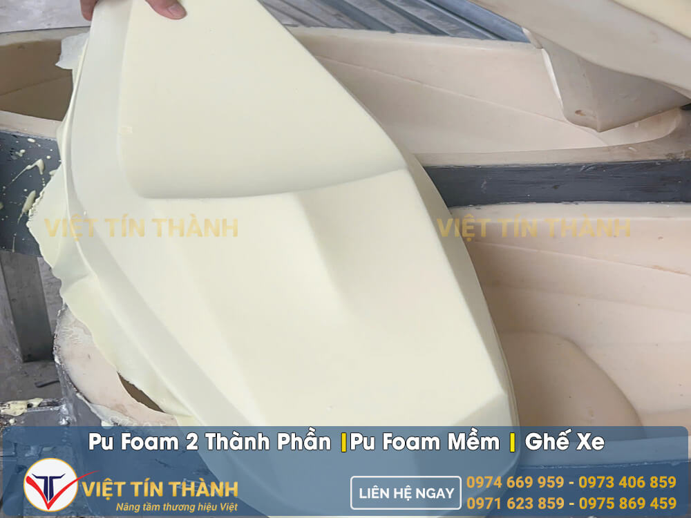 nguyên liệu pu foam mềm 2 thành phần